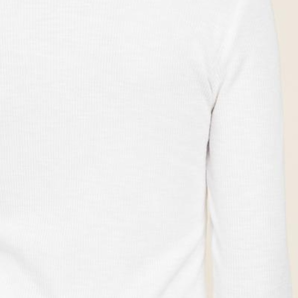 Riley Ribbed Ruffle Sleeve Top - Picture 3 of 3